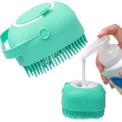 Pet Shampoo Dispenser Brush