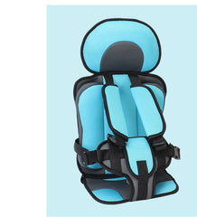 Portable car safety seat cushion