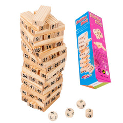 Building blocks domino small digital layered