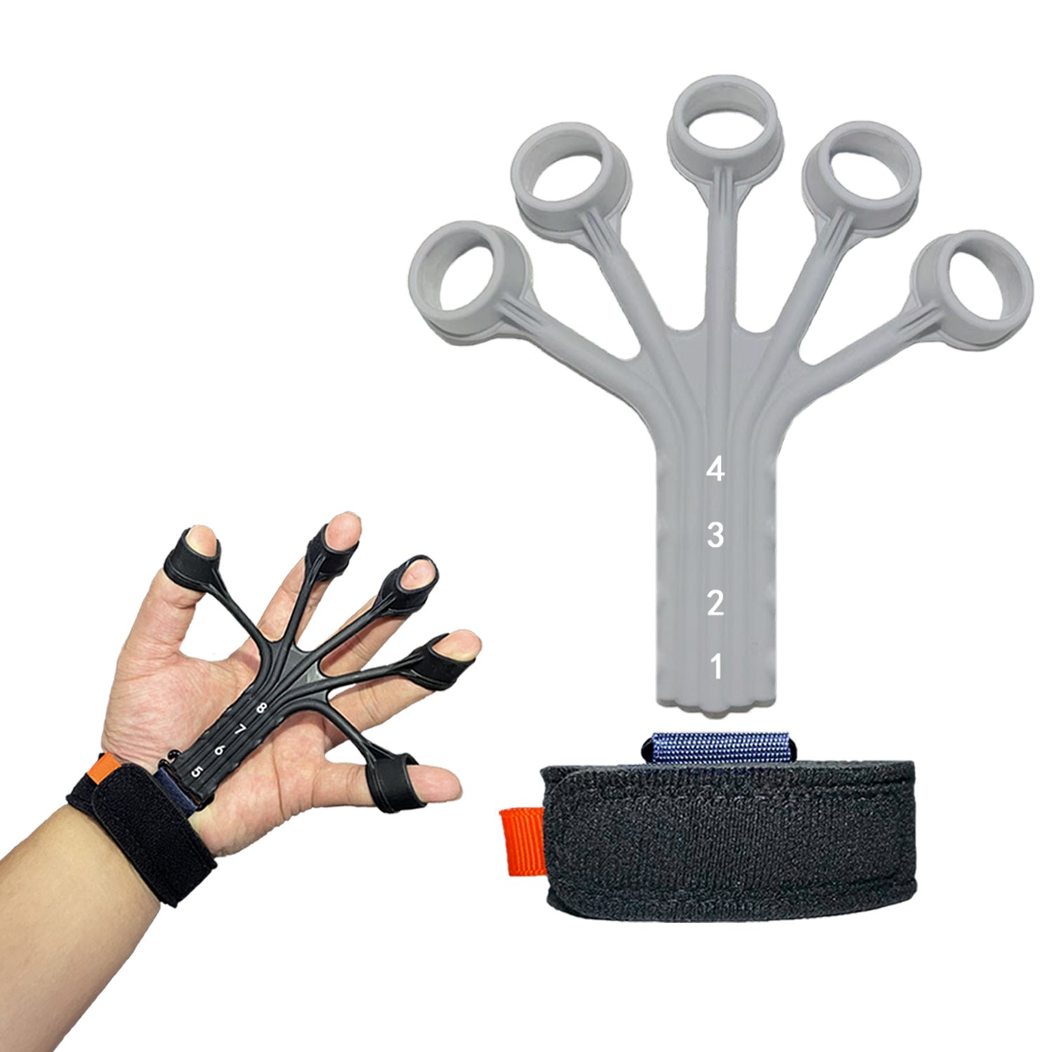 Silicone Finger Flexion And Extension Trainer