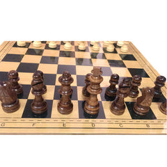 Wooden Chess Magnetic