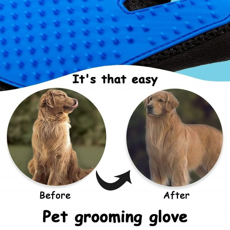 Pet Groomer De-Shedding Glove