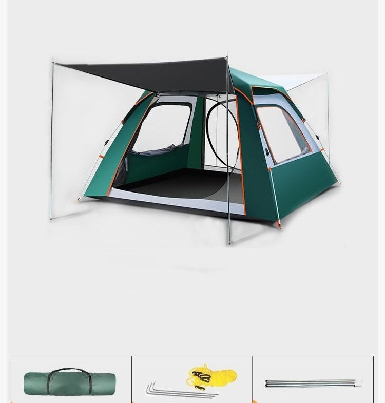 Automatic Tent with 4 sided double Layer 230*230*166 Cm