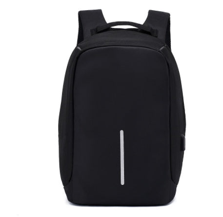 Anti theft unisex backpack with usb