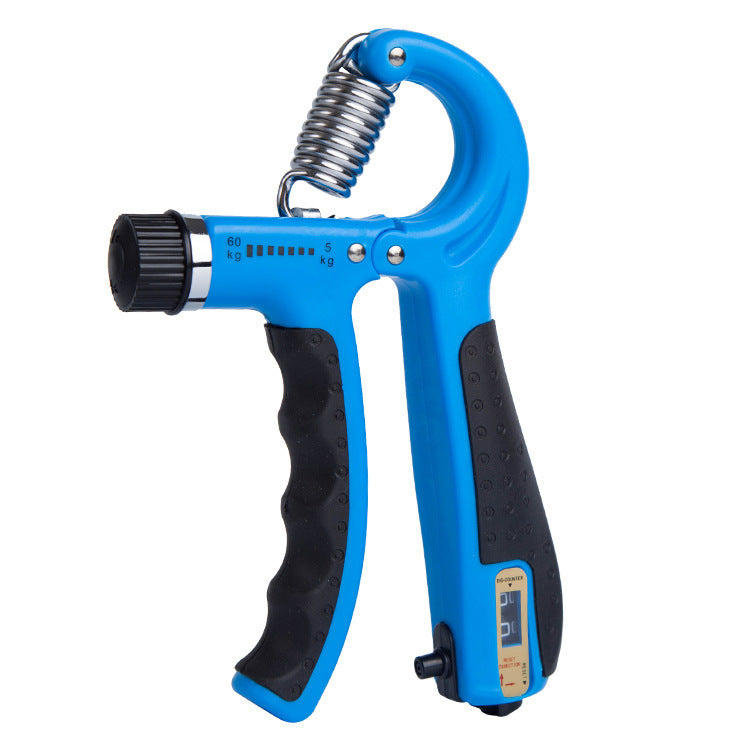 Adjustable Hand Grip Trainer with Force Counter